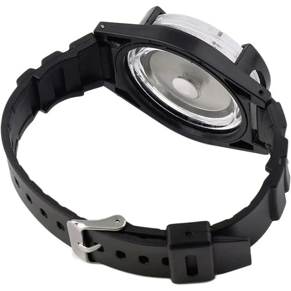 Compass Hiking, Tactical Wrist Compass Outdoor Camping Tool Tourism Equipment Fishing Accessories Black Band Compass