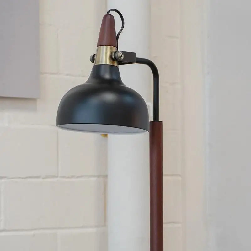 Modern Stylish Desk Lamp for Bedside, Night Light, Study, Reading, Office - Black Cone Shade, 110V