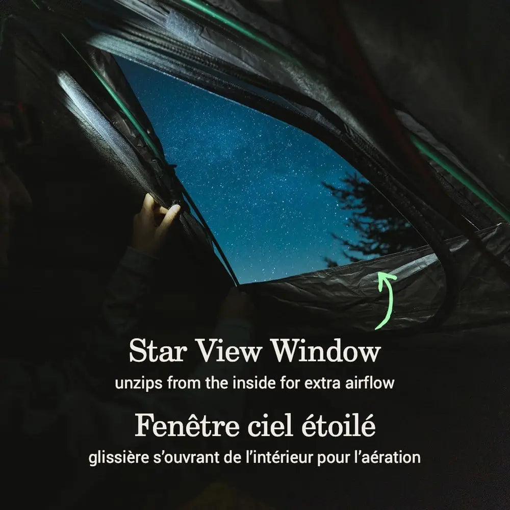 Lightweight Waterproof Backpacking Tent for 1-6 People, Resists 45 MPH Winds