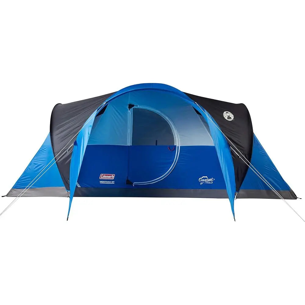 6-8 Person Family Tent with Rainfly, Carry Bag, and Quick Setup for Spacious Comfort