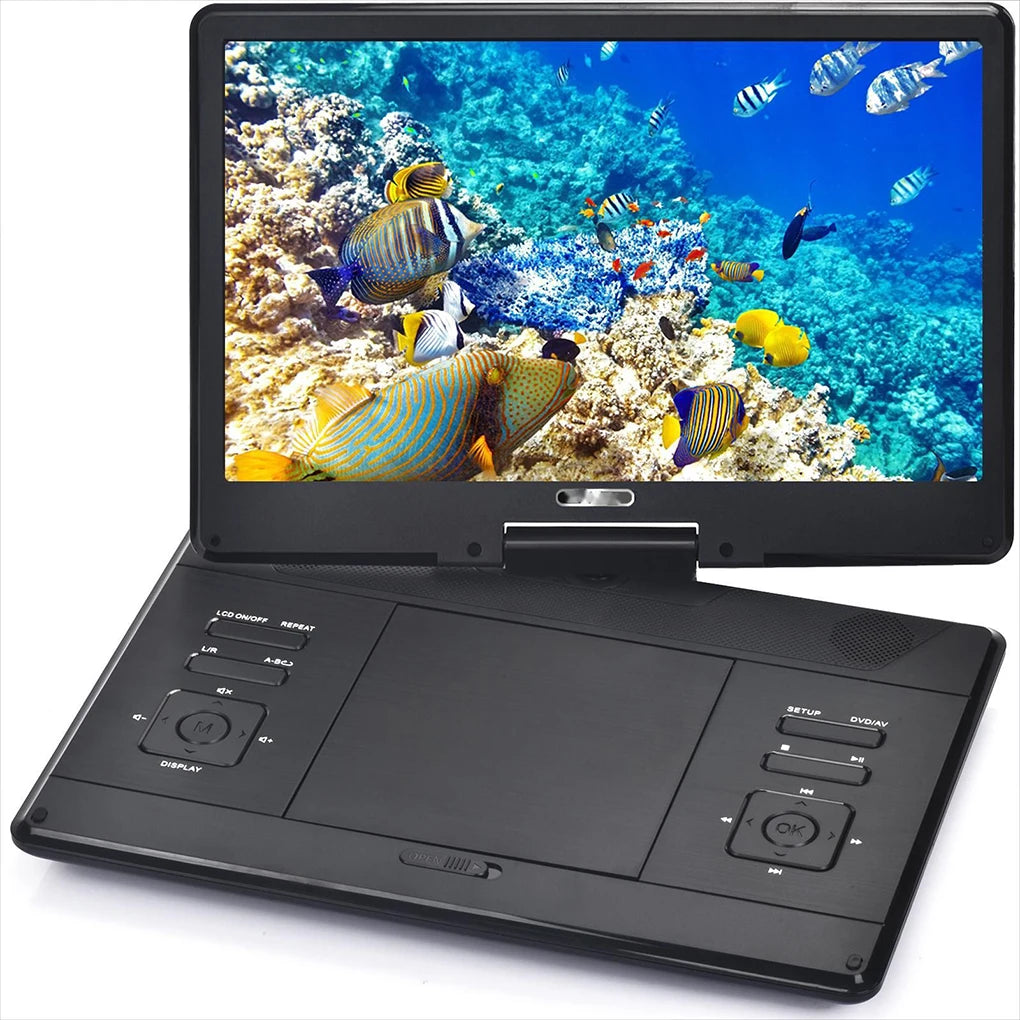 ABS Endless Entertainment Options DVD Player Compatible With VCD And CD Built-in 3000MA Battery