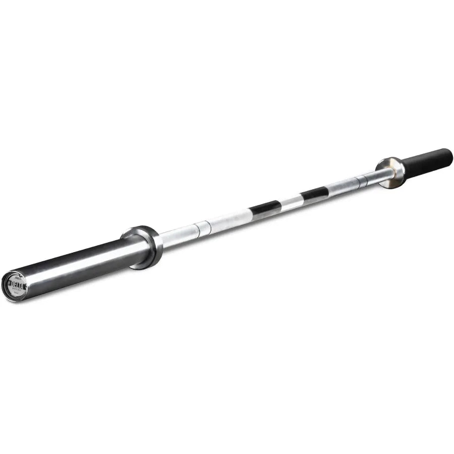 Fitness Barbells for Strength Training 15-20KG Steel Barbell with Rubber Coating in Black Red or Blue for Home Gym or Commercia